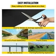 thumbnail image 4 of 8OZ Heavy Duty Garden Weed Barrier Fabric - 6ft x 100ft Non-Woven Landscape Mat, 4 of 12
