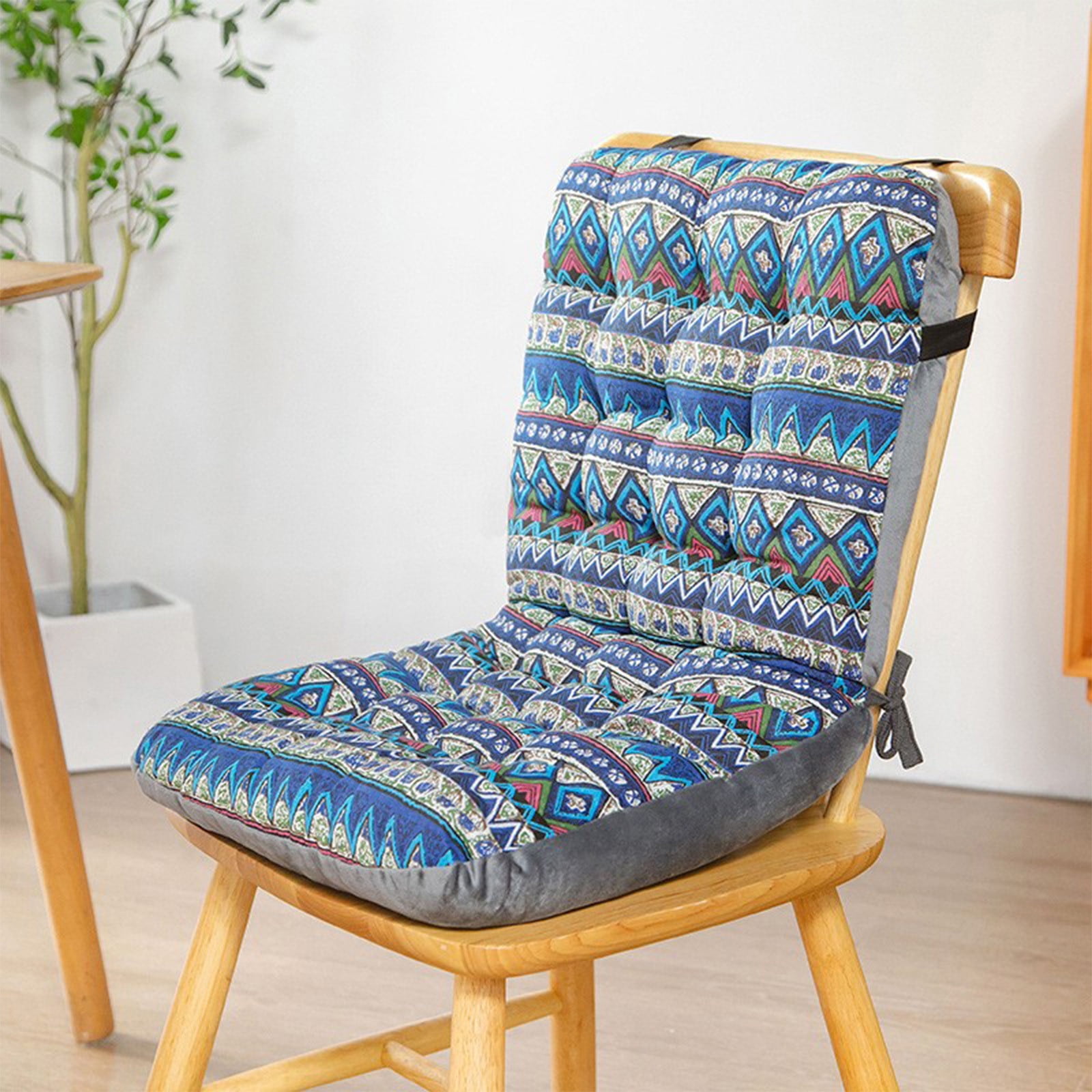 Yhmxh Rocking Chair Cushions Rocking Chair Pads for Wooden Rocking Chair Cushion, Patio Chair Cushion High Back Rocking Chair Cushion 13x18x16.5 inch, Outdoor Seat Back Chair Cushions (Navy)