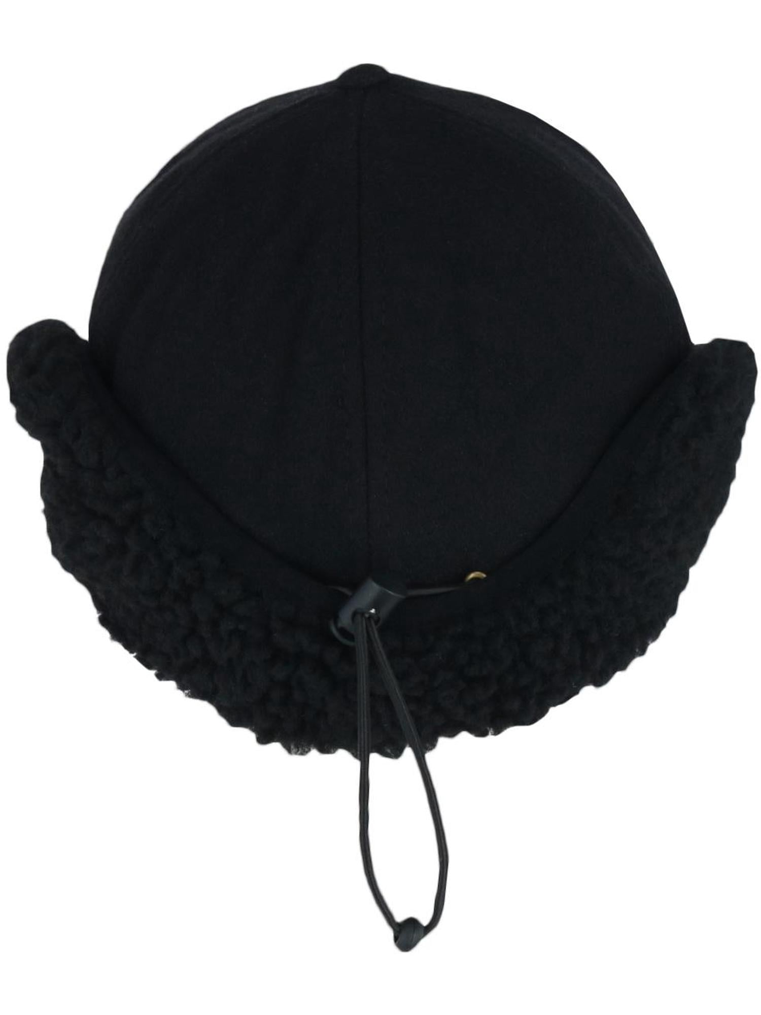 Epoch Hats Company  Sherpa Lined Wool Blend Earflap Baseball Cap (Men)