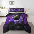 thumbnail image 1 of Erosebridal American Football Bedding Toddler Comforter Set, Rugby Sports Down Comforter, Geometric Room Decor, 2-piece, 1 of 7