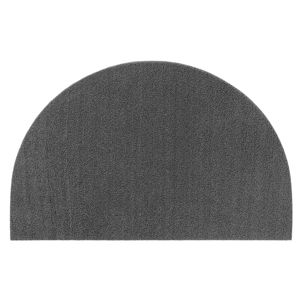 Goory Half Round Door Mat, NonSlip Entrance Way Rug, Durable