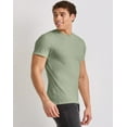 thumbnail image 2 of Hanes Originals Men's Lightweight Cotton Short Sleeve Crewneck T-Shirt, Sizes S-3XL, 2 of 4
