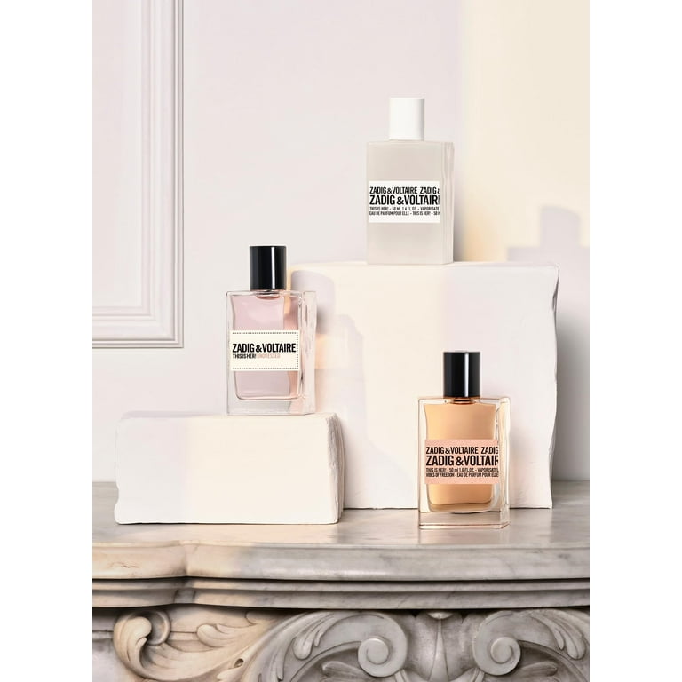 【ほぼ未使用】ザディグエヴォルテール THIS IS HER 限定版 100ml Zadig & Voltaire Men's Perfume - This Is Her! Undressed EDP Spray