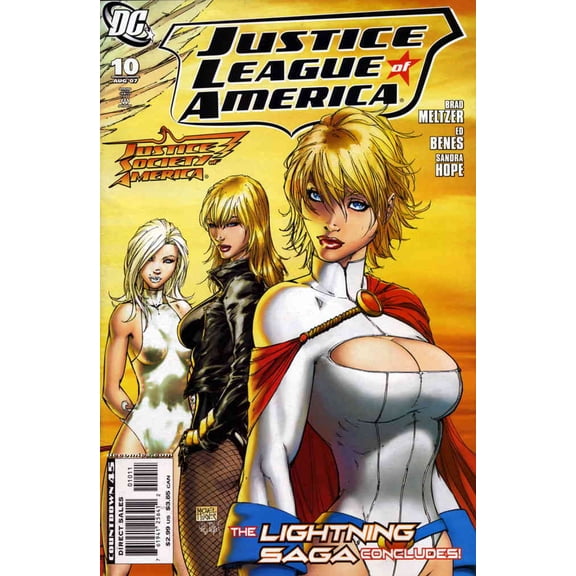 Justice League of America (2nd Series) #10 VF ; DC Comic Book