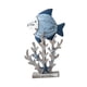 thumbnail image 4 of Playa de madera Decoración del hogar Artesanía Estatuilla rústica Playa Mesa Escultura Adornos Escultura náutica Pieza de arte Estatuilla de Macarena Estatuilla de coral, 4 of 8