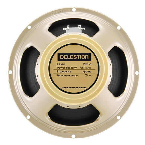 CELESTION G12M-65 Creamback 16 Ohm Guitar Speaker, 12"