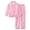 Beige & Pink Leopard, variant on Teen & Little Girls Satin Pajamas 2 PC Comfy Long Sleeves and Pants Neon Pink Nightwear Pjs Set Size 14