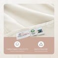 thumbnail image 6 of Whisper Organics 500 TC Sateen Fitted Sheet, 6 of 8