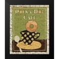thumbnail image 2 of Tillmon, Avery 20x24 Black Modern Framed Museum Art Print Titled - Polka Dot Cafe, 2 of 5