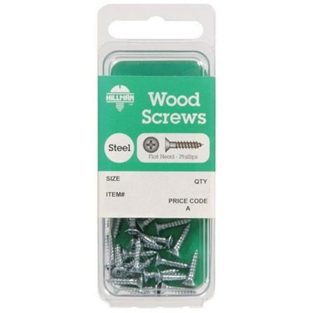 Hillman 5767 6 x 0.62 in. Wood Screw - pack of 10