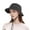 Black, variant on Frayed Bucket Sun Hats Casual Wide Brim Cotton Beach Hat Vacation Travel Accessories Unisex-Pink
