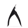 thumbnail image 1 of Tijeras para uñas postizas, cortaúñas francesas en forma de U, herramienta de manicura (negro), 1 of 2