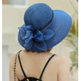 thumbnail image 4 of CoCopeaunts Women's Sunhat Fishermen Hat UV Protection Beach Flowers Packable Stylish Wide Brim Breathable Hat f Party Wedding Vacation, 4 of 8