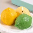 thumbnail image 1 of Moldes de velas de silicona con limón for manualidades de resina, yeso y jabón con aroma a frutas, 1 of 5
