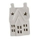 thumbnail image 3 of Portavelas de cerámica de 2 piezas, portavelas moderno, candelero de cerámica, adorno de figuritas para decoración de fiesta de escritorio, decoración de boda Estilo A perfecl Portavelas de cerámica, 3 of 8