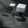 thumbnail image 3 of GMKtec Mini PC, 16GB RAM 512GB SSD, AMD Ryzen 7 PRO 6850H(up to 4.7GHz), Desktop Mini Computers, Oculink, Dual TYPE-C, Dual RJ45 2.5G, NucBox M7, 3 of 8