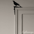 thumbnail image 3 of Craftnamesign Black Crow Door Corner Hanger, Raven Door Corner Decor for Bedroom, 3 of 5