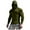 Army Green, variant on RYDCOT Men's Performance Fishing Hoodie Shirt UPF 50+ Sun Protection Long Sleeve Shirts Dark Gray M(M)