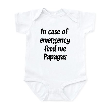 

CafePress - Feed Me Papayas Infant Bodysuit - Baby Light Bodysuit