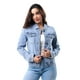 thumbnail image 1 of Chaqueta de mezclilla /Juvenil, 4311 (Azul claro) azul M, 1 of 3