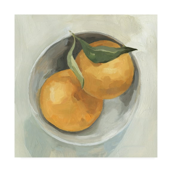 Trademark Fine Art 'Fruit Bowl II' Canvas Art by Emma Scarvey