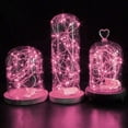 thumbnail image 3 of Paquete de 24 luces de hadas alimentadas por batería, 30 LED de 9.8 pies, mini cuerdas de luz de cielo estrellado para boda, fiesta, bricolaje MFZFUKR CPB-US-DYP1020-5, 3 of 5