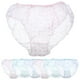 thumbnail image 1 of 7 piezas de ropa interior desechable para maternidad: braguitas cómodas para posparto y embarazo, para mamás primerizas, colores surtidos (L), 1 of 5