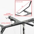 thumbnail image 4 of Valor Fitness BD-41, Heavy Duty Power Cage with Multi-Grip Chin-Up Bar, Lat Pull, & Cable Crossover Attachments, 4 of 13