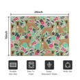 thumbnail image 5 of Boxer Dog and Flower Florals Door Rugs,Washable Non Slip Door Mats Indoor,Decorative Door Mats,Entry Mat Indoor for Entrance,Bedroom,Kitchen,Bathroom,16"x24", 5 of 6