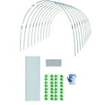 thumbnail image 2 of Garden Arch Shed Greenhouse Support Kit UV Resistant and Rot Resistant Hoop for Home Outdoor Garden Landscape, 2 of 4