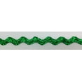 thumbnail image 2 of Kelly Green 1/2" Metallic Ric Rac, 2 of 3