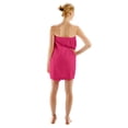 thumbnail image 4 of BC BARE COTTON Women’s Spa/Bath Lightweight-Knee Length Waffle Body Wrap with Pocket and Easy Adjustable Closure - Fuchsia - Large, 4 of 5