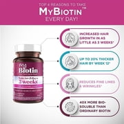 Purity Products MyBiotin™ Vegetarian Capsules, 10,000 Mcg Biotin, 30 Count per Pack