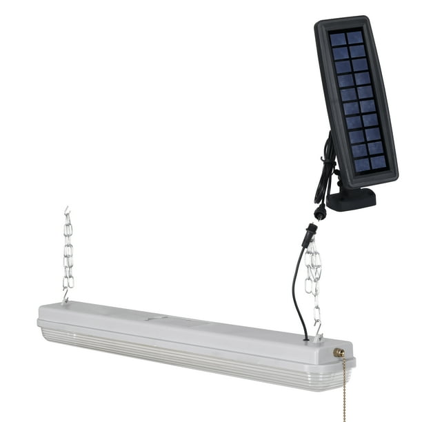 Hypertough 1000 Lumen Solar Light, Solar Light For Inside Garage