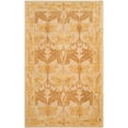 thumbnail image 1 of Safavieh Antiquities Collection AT841B Handmade Traditional Oriental Beige and Gold Wool Area Rug (3' x 5'), 1 of 3
