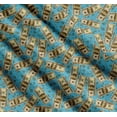 thumbnail image 3 of Soimoi Cotton Voile Fabric Dollar Currency Note & Leaves Print Fabric by The Yard 56 Inch Wide, 3 of 7
