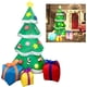 thumbnail image 1 of Árbol de Navidad inflable de 2.1 m con luz Decoraciones para fiestas de Navidad, interior, exterior, patio, jardín, 1 of 7