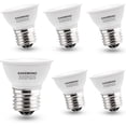 thumbnail image 1 of SIABC-PAR16 LED Bulbs 5W Short Neck Track Spot Light, 50watt Halogen Replacement Track Spotlight,2700K Warm White, E26 Medium Base, Non-Dimmable, Pack of 6, 1 of 4