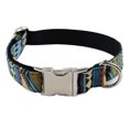 thumbnail image 1 of Hebilla collar perro cinturón hebilla Zarape2 raya vertical multicolor tamaño ajustable MFZFUKR CPB-US-YY541-3, 1 of 5