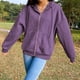 thumbnail image 3 of Chaqueta con capucha Sunnimix Mujer Púrpura S, 3 of 7