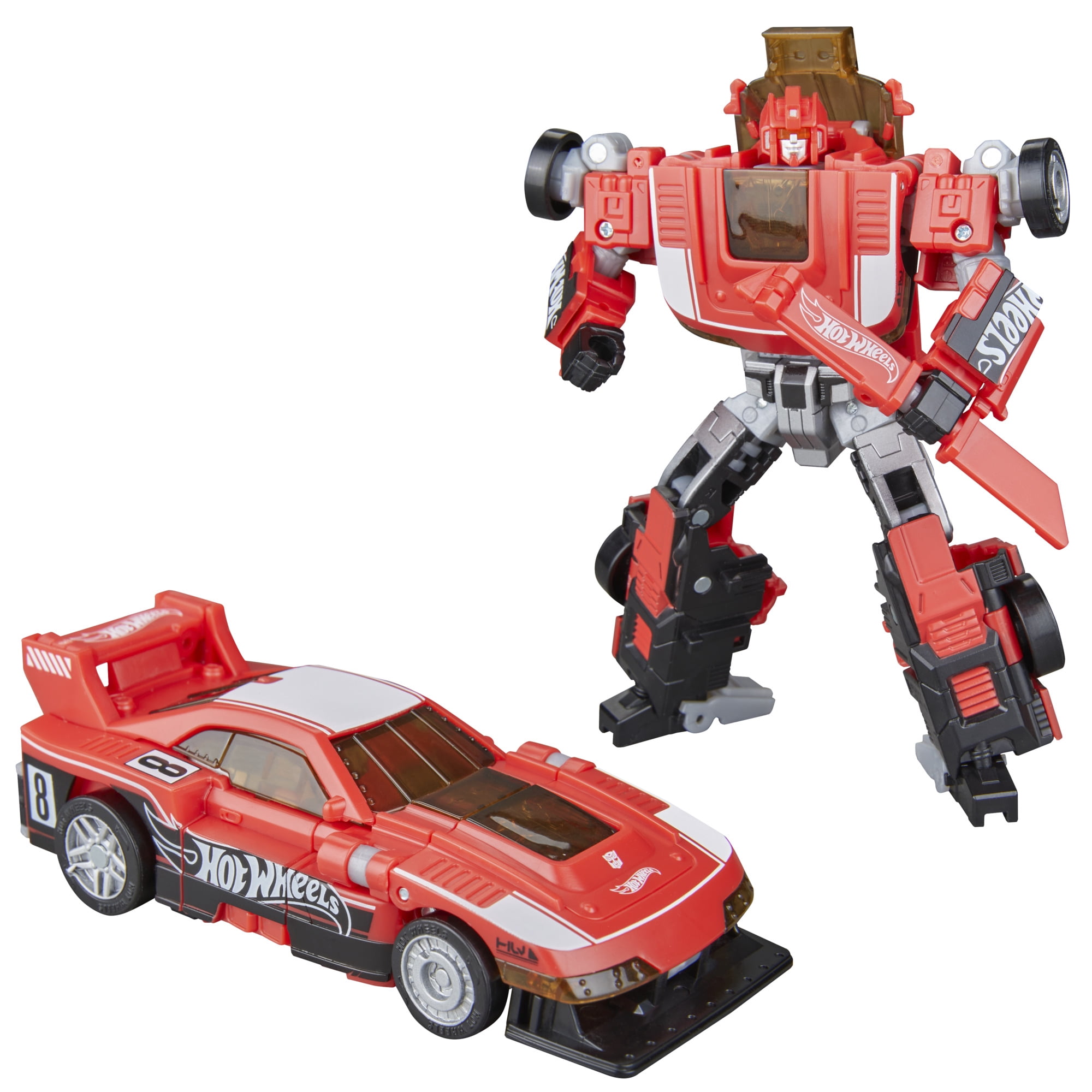 Transformers Toys Hot Wheels® x Transformers 5" GT-Scorcher Action Figure, 8+