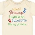 thumbnail image 4 of Inktastic Awesome Like My Grandpa Boys or Girls Baby Bodysuit, 4 of 5