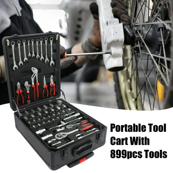 UBesGoo 899 Pcs Tool Set, Household Repair Hand Tool Kit, Mechanics Tool Kit