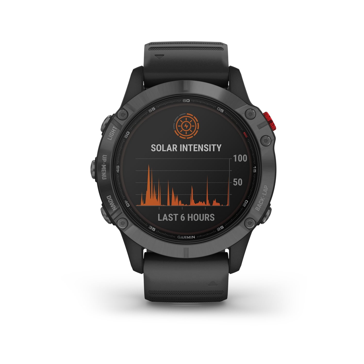 fēnix 6 Pro Solar, Slate Gray with Black Band