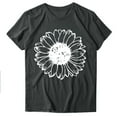 thumbnail image 2 of Meichang T-Shirt pour Femmes Joyeuse Saint-Valentin T-Shirts Amusants Graphiques Manches Courtes Col Rond Coupe Ample Tops de Vacances 2025 Soldes, 2 of 3