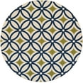 thumbnail image 1 of Surya MRN3000-710RD Blue Surya Mrn3000-710Rd Marina 8' Round Synthetic Power Loomed, 1 of 2