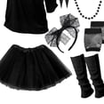 thumbnail image 2 of Conjunto de Piezas Múltiples de Partido Impreso de un Hombro Casual de las Mujeres con Cuello en V Y Longitud Regular, Elegante para Diario, Viajes, Compras, Street Wear, 2 of 4