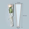 thumbnail image 4 of NAMZI waterproof gold border single bouquet flower packaging bag, (khaki color), 4 of 5