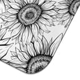 thumbnail image 4 of Sunflower Kitchen Mat for Dish Drying, Microfiber 16x18 Inch Pad, Absorbent and Foldable Drainer Mat for Sink or Countertop, 4 of 5