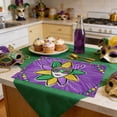 thumbnail image 4 of Yusimy Carnival Table Mats Mask Festival Table Mats for Restaurant Atmosphere Decoration Heat - Insulating Mats, 4 of 7